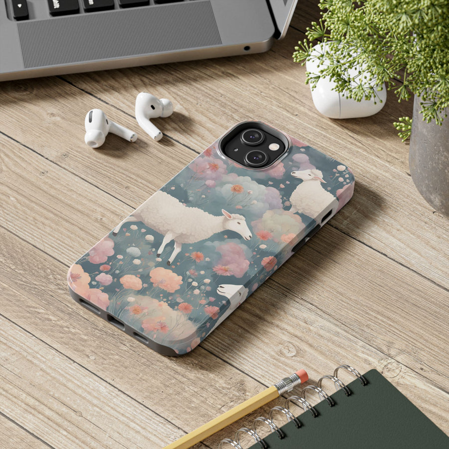 Tough iPhone Case - Blooming Pastures