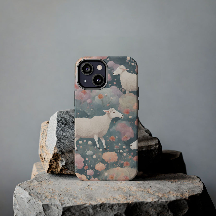 Tough iPhone Case - Blooming Pastures