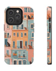 Tough iPhone Case - The Balcony Cat Chronicles