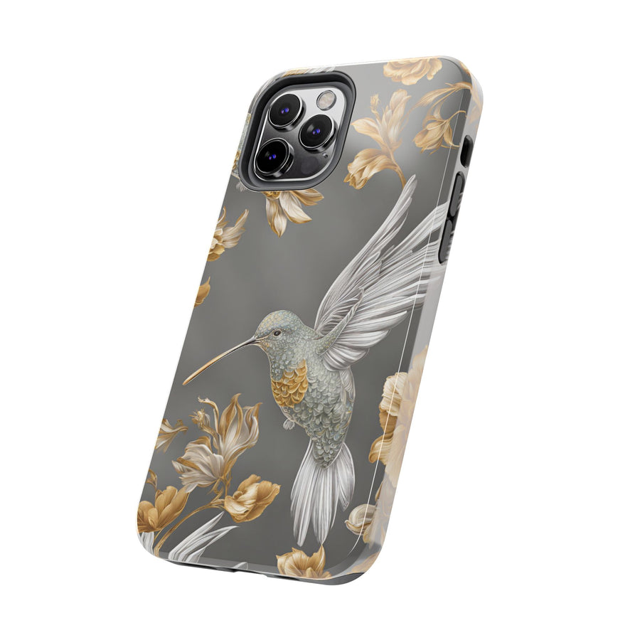 Tough iPhone Case - Flight & Floral Splendor