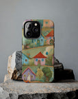 Tough iPhone Case - Joyful Village