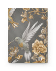 Deluxe Hardcover Journal - Flight & Floral Splendor