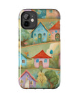 Tough iPhone Case - Joyful Village