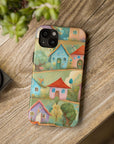 Tough iPhone Case - Joyful Village