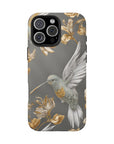 Tough iPhone Case - Flight & Floral Splendor