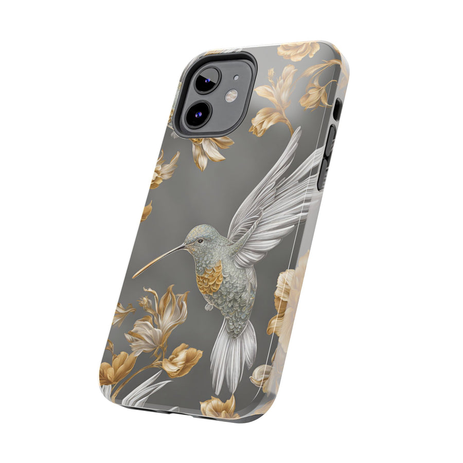 Tough iPhone Case - Flight & Floral Splendor