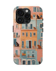 Tough iPhone Case - The Balcony Cat Chronicles