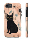 Tough iPhone Case - Black Cats and Dandelions