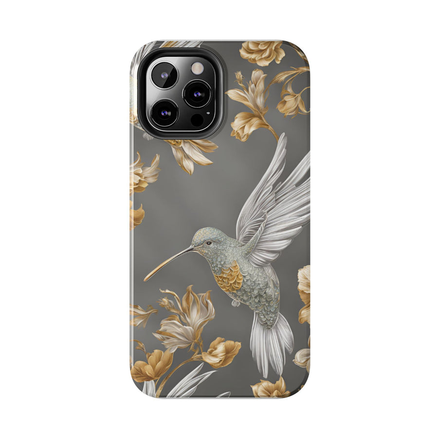 Tough iPhone Case - Flight & Floral Splendor