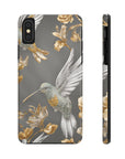 Tough iPhone Case - Flight & Floral Splendor