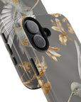 Tough iPhone Case - Flight & Floral Splendor