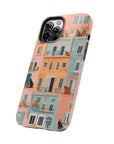 Tough iPhone Case - The Balcony Cat Chronicles