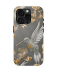 Tough iPhone Case - Flight & Floral Splendor