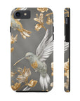 Tough iPhone Case - Flight & Floral Splendor