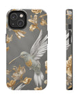 Tough iPhone Case - Flight & Floral Splendor