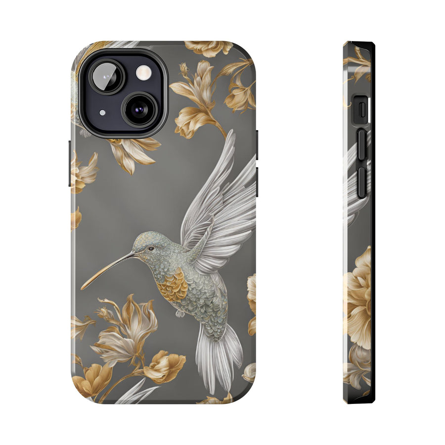 Tough iPhone Case - Flight & Floral Splendor