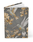 Deluxe Hardcover Journal - Flight & Floral Splendor