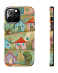 Tough iPhone Case - Joyful Village