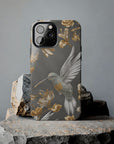 Tough iPhone Case - Flight & Floral Splendor