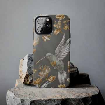 Tough iPhone Case - Flight & Floral Splendor