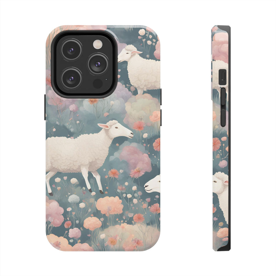 Tough iPhone Case - Blooming Pastures