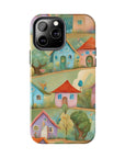 Tough iPhone Case - Joyful Village