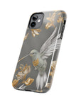 Tough iPhone Case - Flight & Floral Splendor