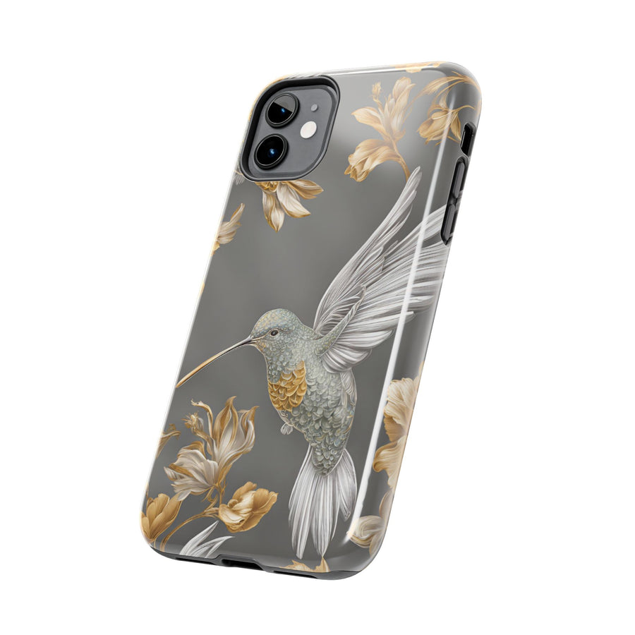 Tough iPhone Case - Flight & Floral Splendor