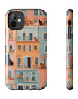 Tough iPhone Case - The Balcony Cat Chronicles