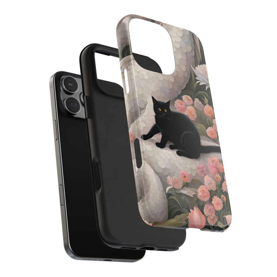 Tough iPhone Case - The Dragon and the Cat