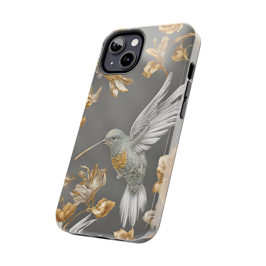 Tough iPhone Case - Flight & Floral Splendor