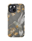 Tough iPhone Case - Flight & Floral Splendor