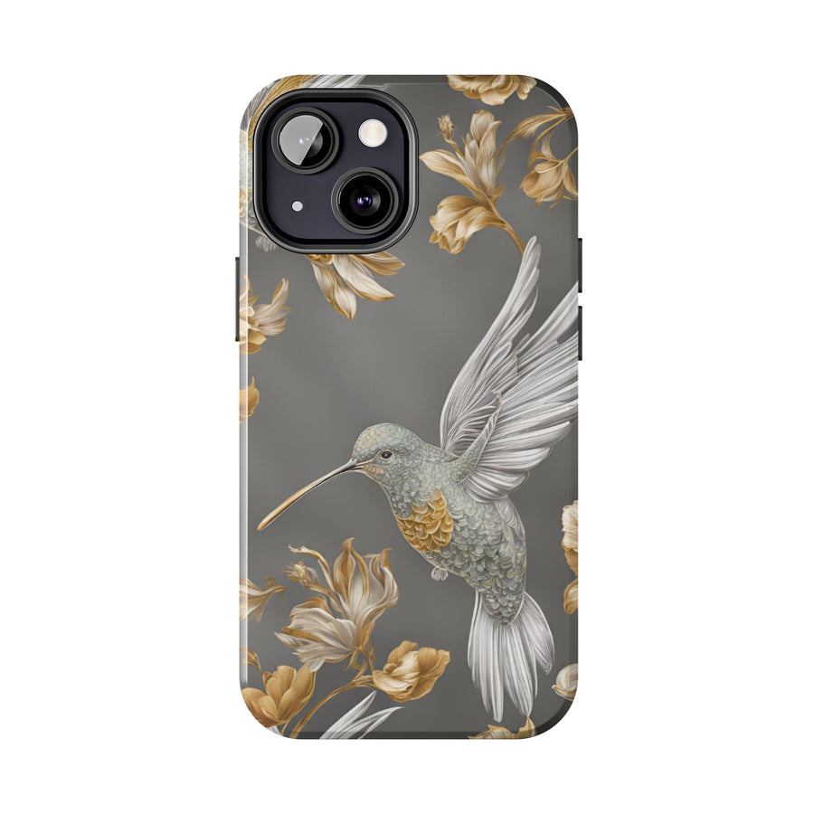 Tough iPhone Case - Flight & Floral Splendor