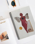 Premium Spiral Notebook - "Vuela" (Fly)