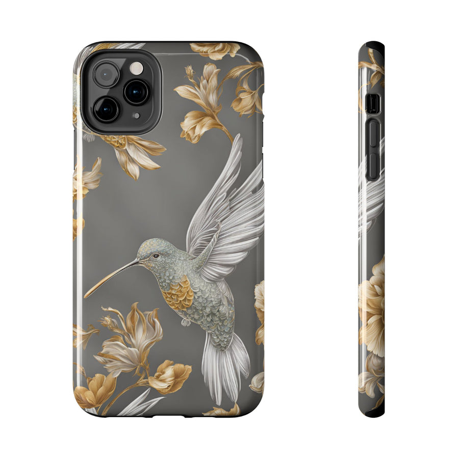 Tough iPhone Case - Flight & Floral Splendor