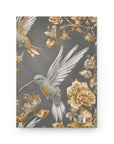 Deluxe Hardcover Journal - Flight & Floral Splendor