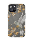 Tough iPhone Case - Flight & Floral Splendor