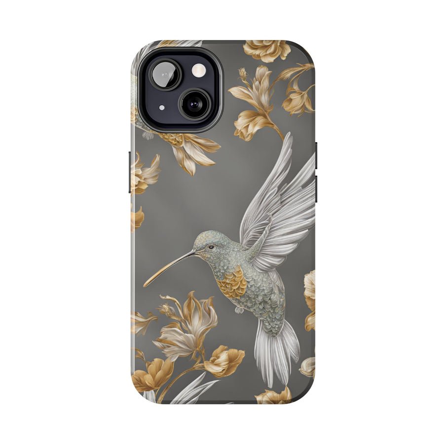 Tough iPhone Case - Flight & Floral Splendor