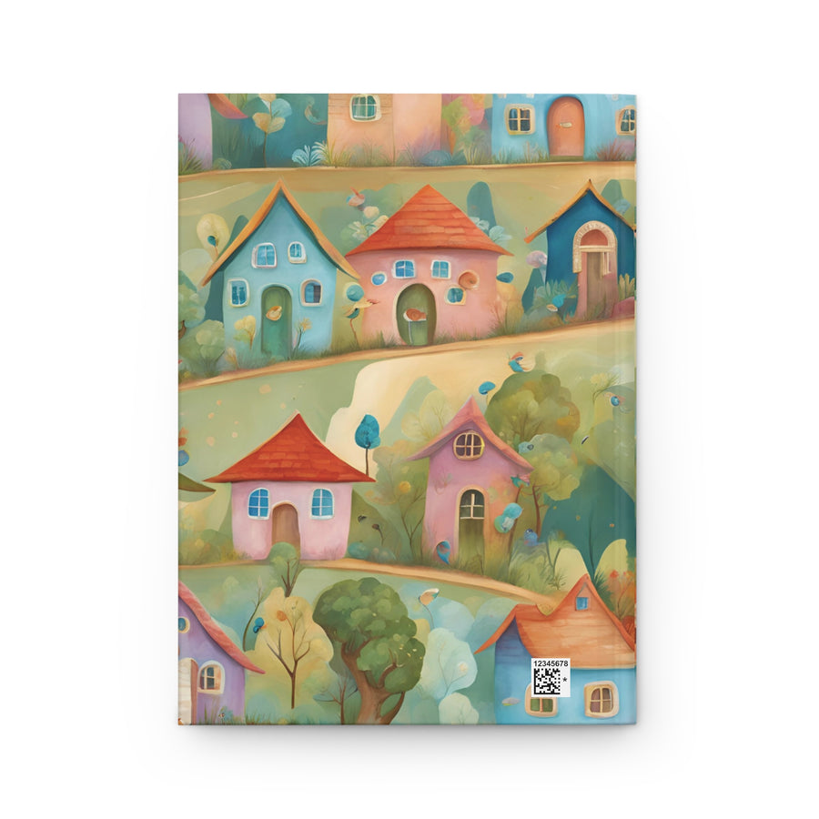 Deluxe Hardcover Journal - Joyful Village