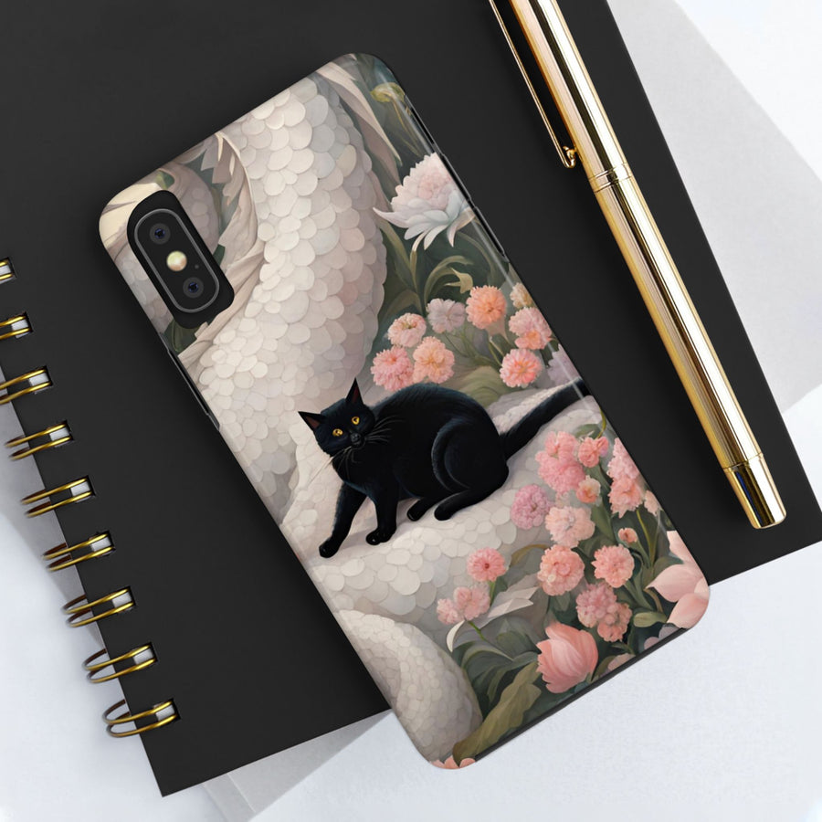 Tough iPhone Case - The Dragon and the Cat