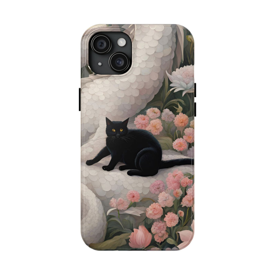 Tough iPhone Case - The Dragon and the Cat