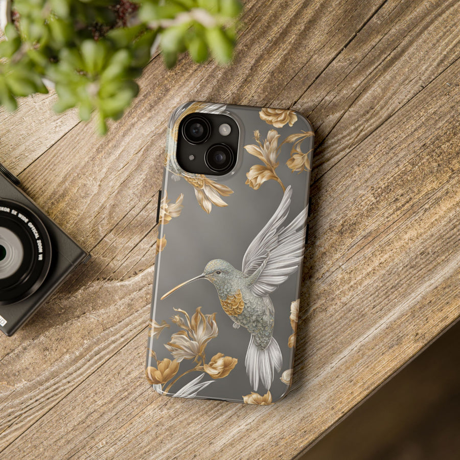 Tough iPhone Case - Flight & Floral Splendor