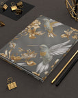 Deluxe Hardcover Journal - Flight & Floral Splendor