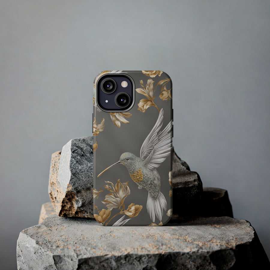 Tough iPhone Case - Flight & Floral Splendor