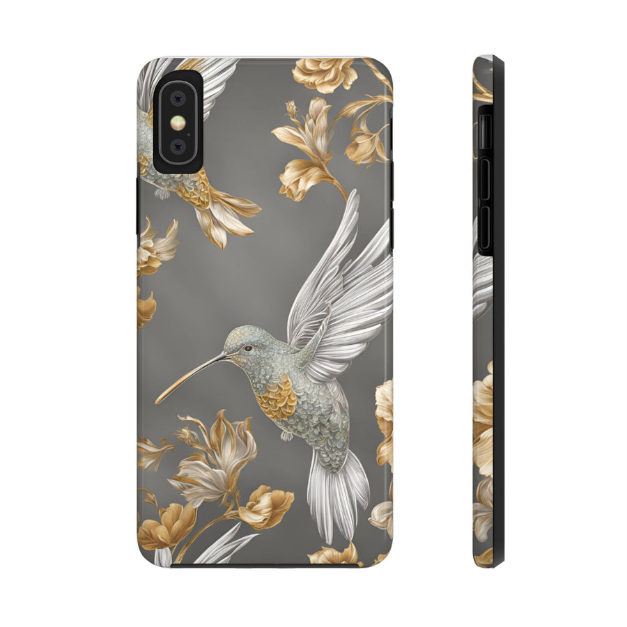 Tough iPhone Case - Flight & Floral Splendor