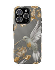 Tough iPhone Case - Flight & Floral Splendor