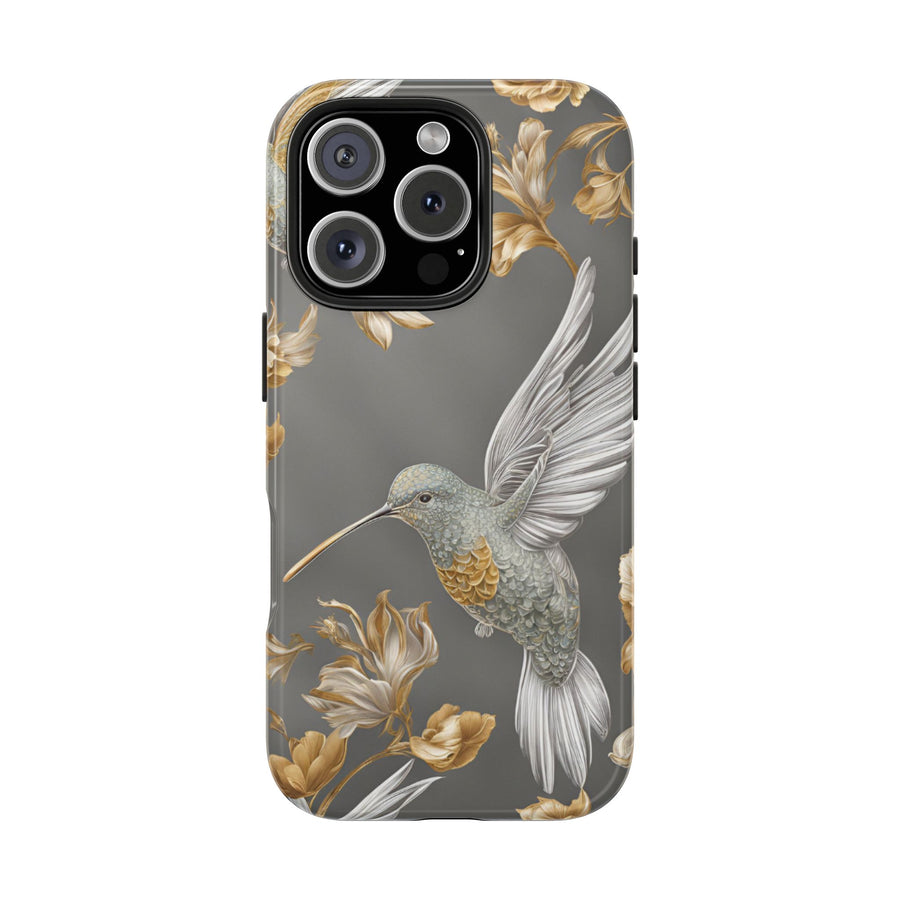 Tough iPhone Case - Flight & Floral Splendor