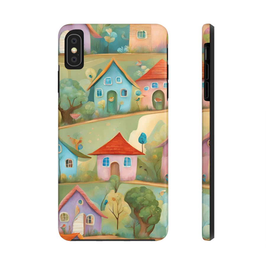 Tough iPhone Case - Joyful Village