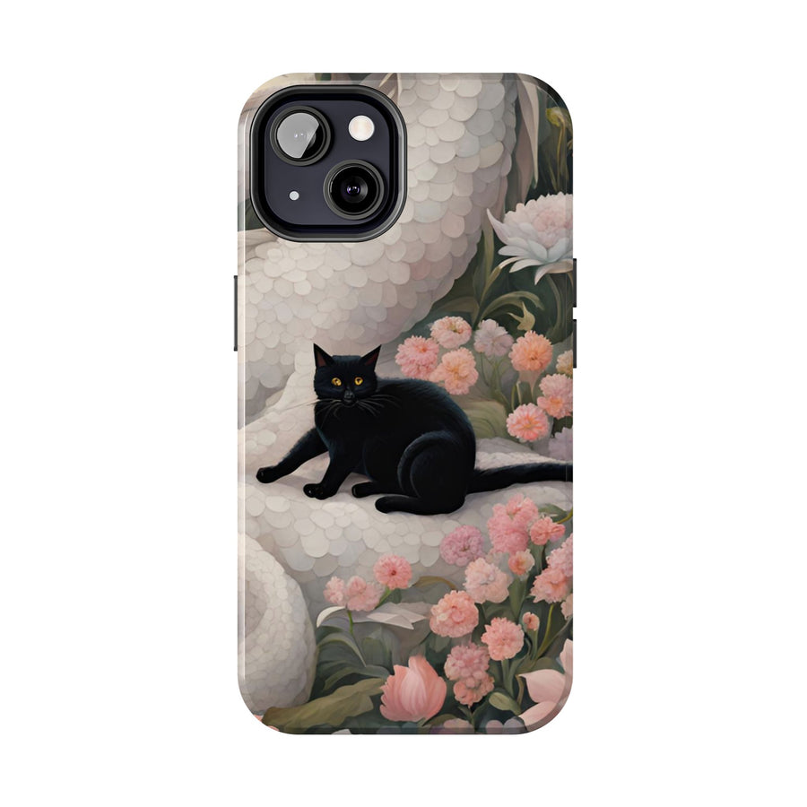 Tough iPhone Case - The Dragon and the Cat