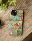 Tough iPhone Case - Joyful Village